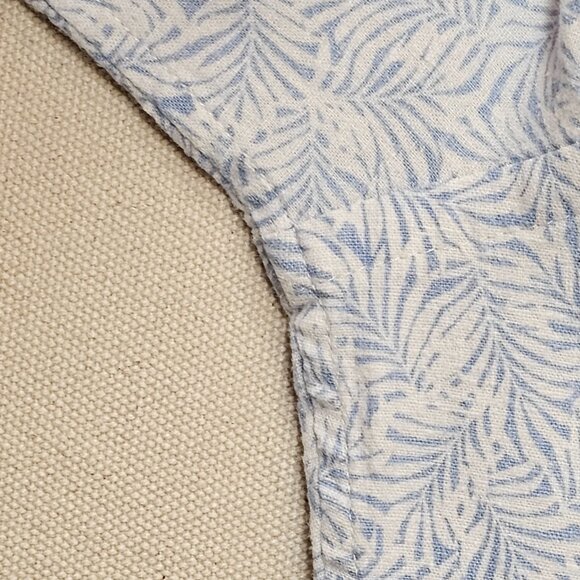 Faherty Short Sleeve Floral Print Button Down L - Picture 5 of 6